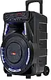 Колонка аккумуляторная портативная с микрофоном ZXX-7373 400Вт 53х35х28см, фото 4