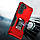 Протиударний чохол для Samsung Galaxy А35 5g червоний з підставкою, фото 2