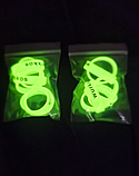 WURKKOS Silicone Ring 22-30 mm Силіконове кільце, Флуоресцентне, Протиковзне, для ліхтарів та іншого, фото 5