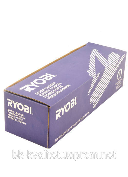 Доводчик RYOBI (Ріобі) D-2005V EN3/4/5 BC STD, колір сріблястий - фото 4 - id-p426833344