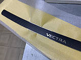 Накладка на бампер Opel VECTRA C седан/хетчбек з 2002-2008 рр. (NataNiko Carbon), фото 9