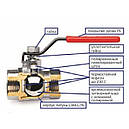 Кран кульовий ARCO Sena DN 1 1/2" (PN 40) внутрішній-зовнішній (Іспанія) 150607, фото 3