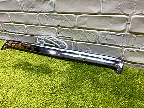 Молдинг капота Chevrolet Aveo T250 Передня хромована накладка капота Chevrolet Aveo T250