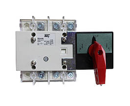 Вимикач-роз'єднувач ВРК-2н 100А 3Р на 2 направлення не з'ємна рукоятка Ny95505535