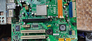 Мат. плата MSI MS-7301 ver1.0 LGA775 SATA MicroATX 2DDR2 No 230210114, фото 2