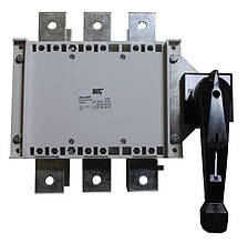 Вимикач-роз'єднувач ВРК-2н 630А 3Р на 2 направлення не з'ємна рукоятка Ny95505539