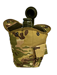 Фляга Solve NATO тактична з утепленим чохлом 1 літр Multicam KT6003906