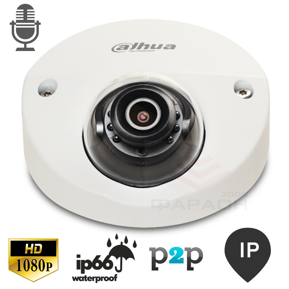 Внутрішня IP камера Dahua DH-IPC-HDPW4221FP-W (3.6 мм)