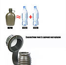 Фляга Solve NATO тактична з утепленим чохлом 1 літр Койот KT6003905, фото 5