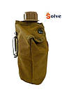 Фляга Solve NATO тактична з утепленим чохлом 1 літр Койот KT6003905, фото 3