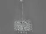Сучасна кришталева люстра 608-460CH, фото 2