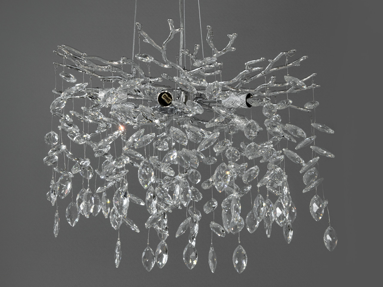 Сучасна кришталева люстра 608-460CH, фото 1