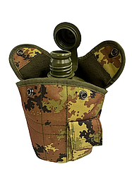 Фляга Solve NATO тактична з утепленим чохлом 1 літр Vegetato KT6003935