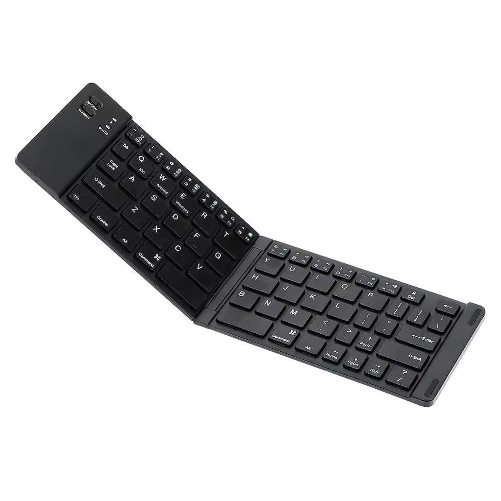 Клавіатура розкладна бездротова RIAS R-87 Bluetooth Black (3_04890)
