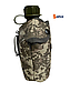 Фляга Solve NATO армійська тактична з чохлом  що утеплює 1 літр Сірий піксель KT6003907  peremogaua, фото 2
