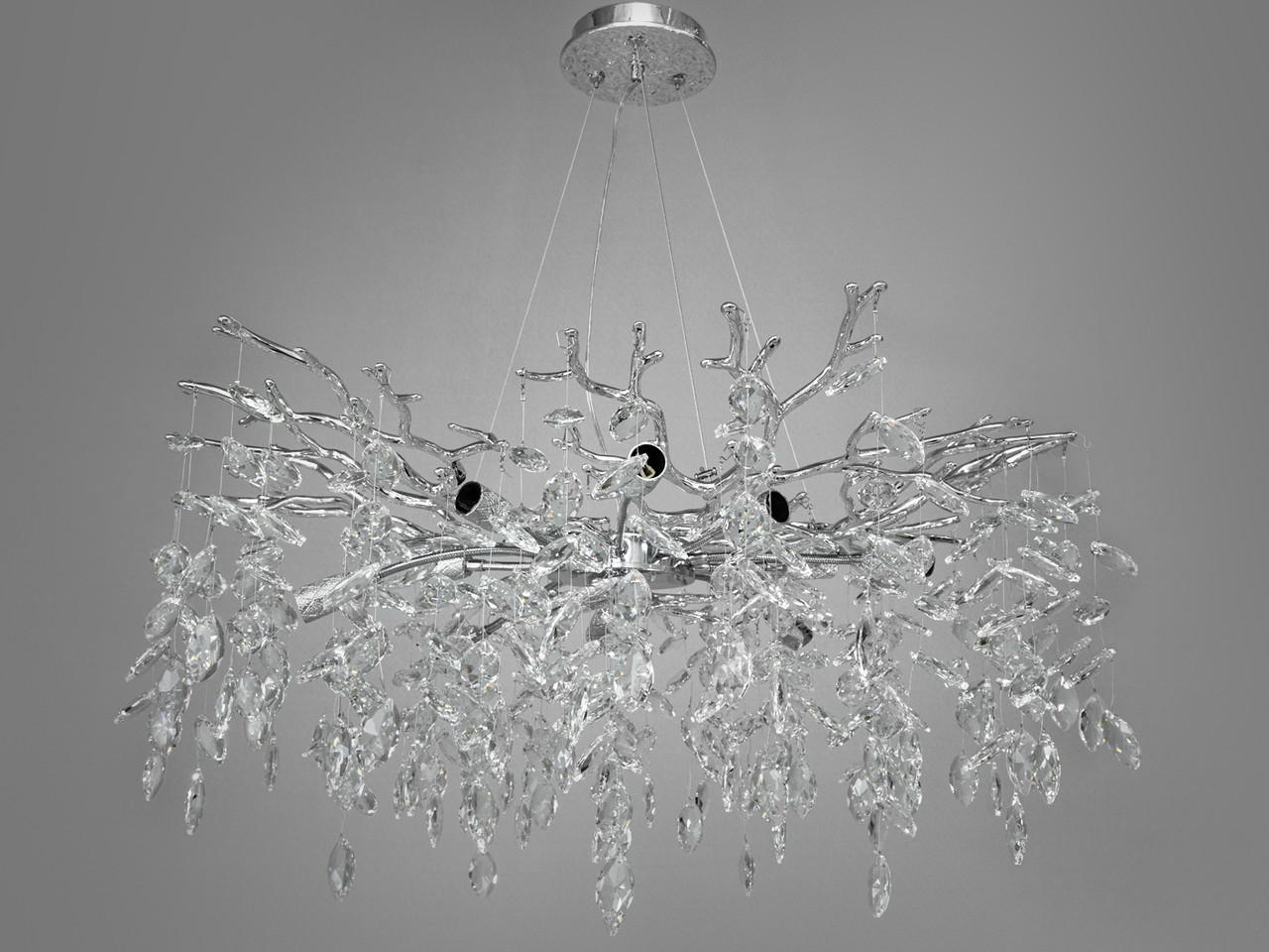 Сучасна кришталева люстра 608-760CH, фото 1