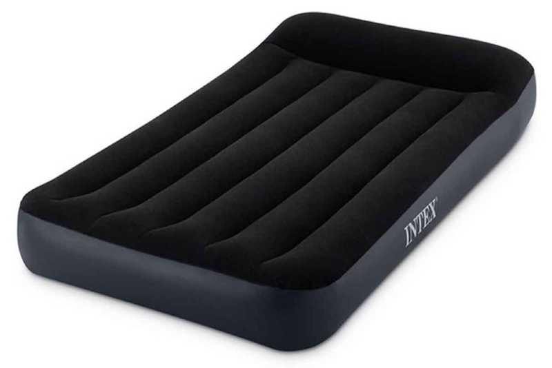 Intex Велюр Ліжко 64141 (4) розміром: 191х99х25см односпальне, з підголовником
