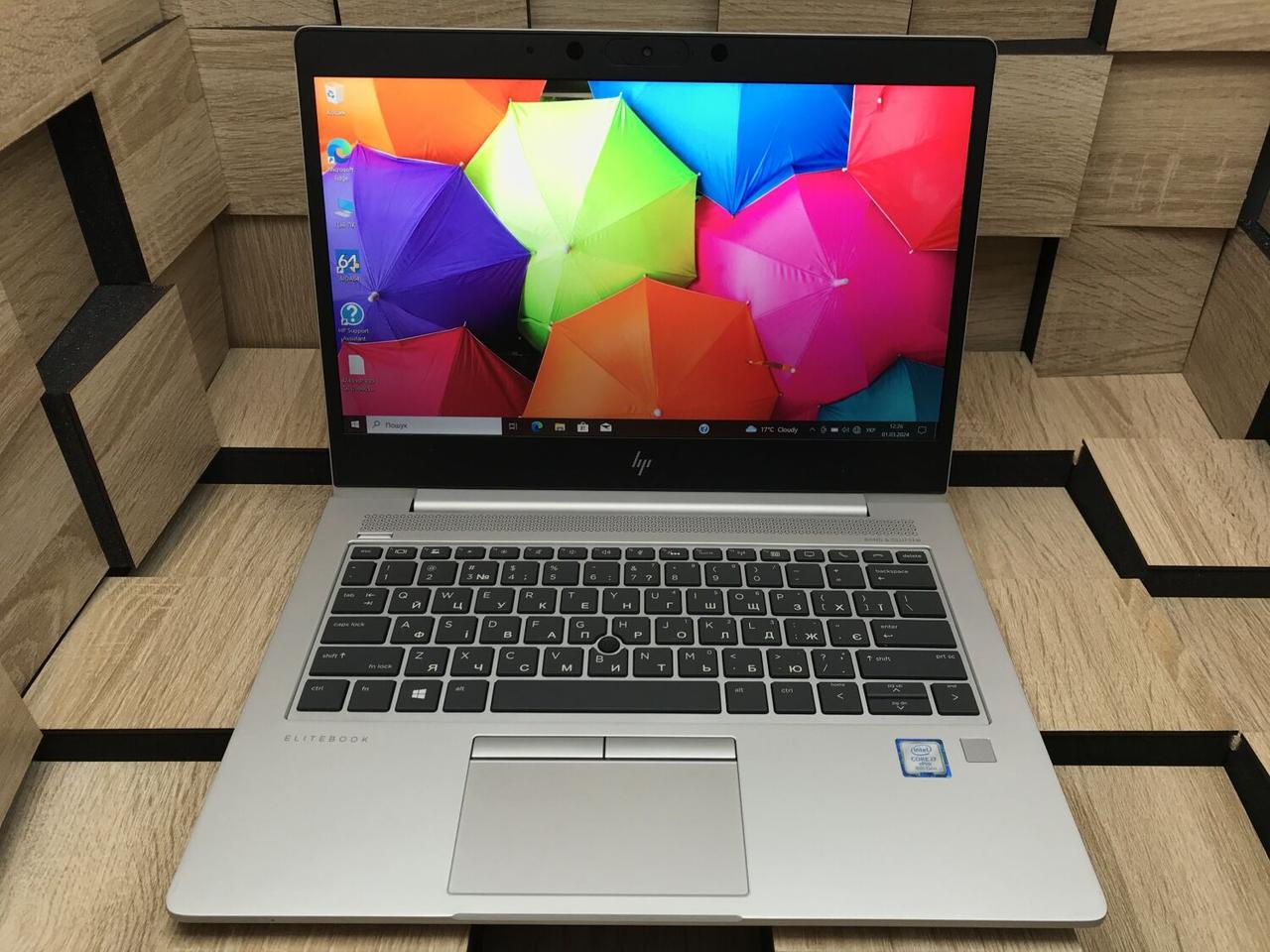 Б/в Ультрабук Б-клас HP EliteBook 830 G6 13.3" 1920x1080| Core i7-8665U| 8 GB RAM| 256 GB SSD| UHD 620