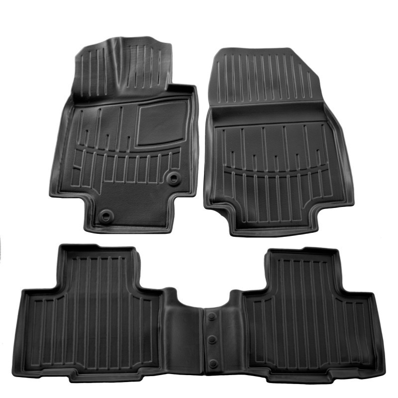 Килимки Stingray 3D (4 шт) для Toyota Highlander 2019-2024 рр