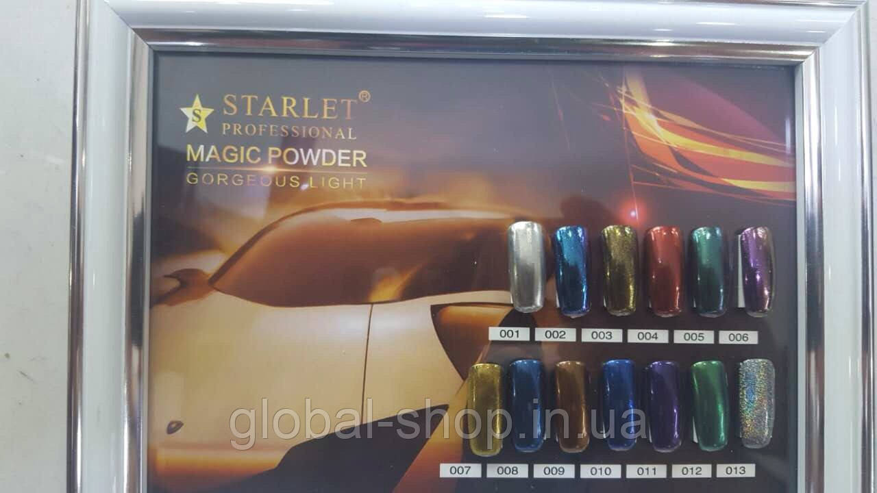 Дзеркальна втирка starlet professional, Зеркельний блиск для втирання