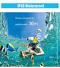 Водонепроникний чохол для телефона Aqualife універсальний жовтогарячий, фото 7