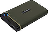 Зовнішній жорсткий диск 1 TB Transcend StoreJet 25M3 2.5" USB 3.0 military green (TS1TSJ25M3E), фото 5