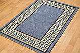 Килимок придверний, у передпокій, коридор MAC Carpet Taba 222 40х60 см Сірий, фото 2