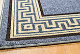 Килимок придверний, у передпокій, коридор MAC Carpet Taba 222 40х60 см Сірий, фото 4