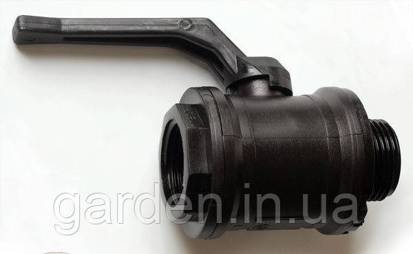 Кульовий кран НР/ВР 3/4"х3/4" (ручка). Фітинги TAVLIT