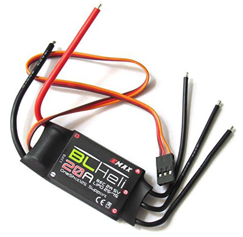 Регулятор мотору ECS 20A EMAX BLHeli 2-4S, для крила, мультикоптера