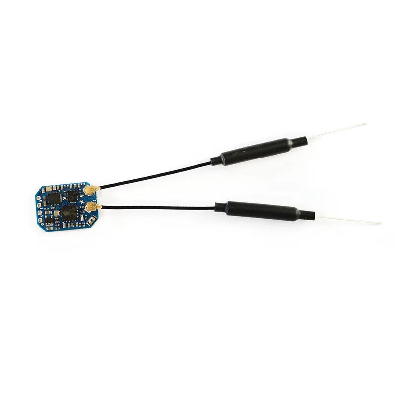 Приймач керування ELRS 2.4GHz MATEK R24-D Diversity ESP8285+SX1280IMLTRT + 2x антени, для FPV дронів