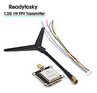 Відеопередавач Readytosky 1.2G 1W VTX 1.2/1.3 відео передавач ReadyToSky 1.2 VTX 1.2ггц vtx 1w readytosky 1w vtx 800mw