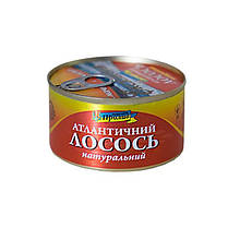 Атлантичний Лосось Натуральний у власному соку Морська Протока 240 г Україна