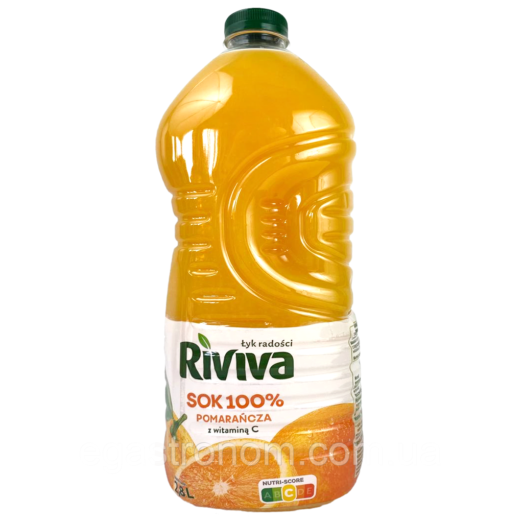 Сік апельсиновий Рівіва Riviva 2,8L 3шт/ящ (Код: 00-00016535), фото 1