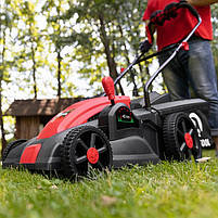 Газонокосарка STORM INTERTOOL WT-1201 електрична 1.8 кВт, 2850 об/хв.,захват 420 мм, зріз 25-75 мм, контейнер 50 л, фото 3