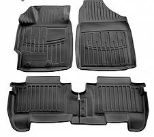 Килимки Stingray 3D (4 шт) для Toyota Yaris 2006-2011 рр