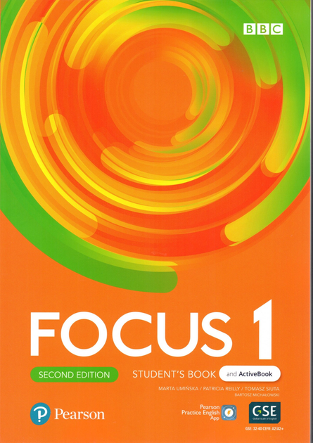 Focus Second Edition 1 Student's Book +Active Book (Підручник - оригінал), фото 1