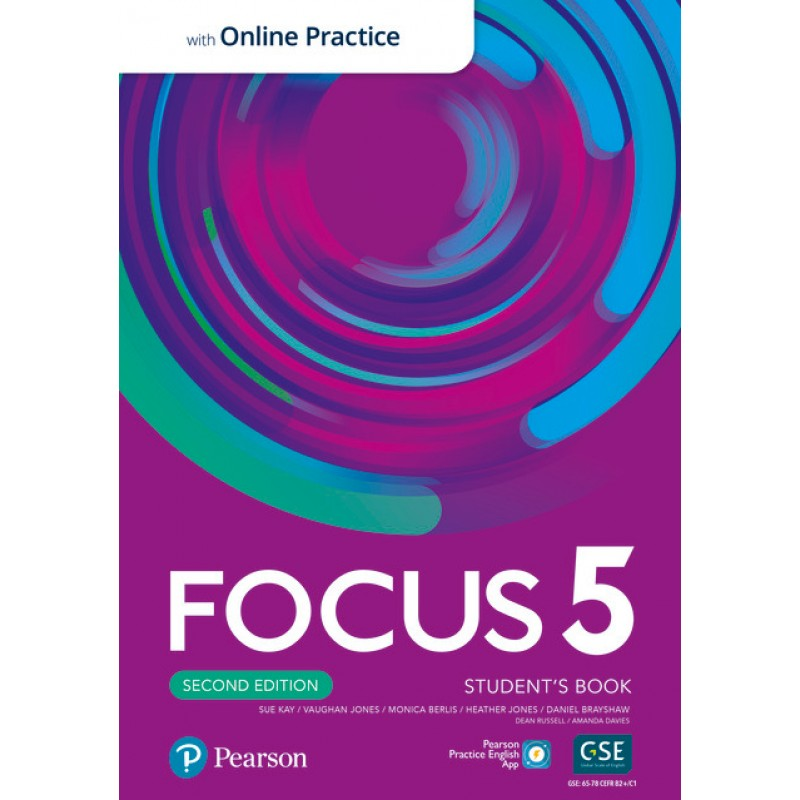Підручник Focus Second Edition 5 student's Book with Online Practice