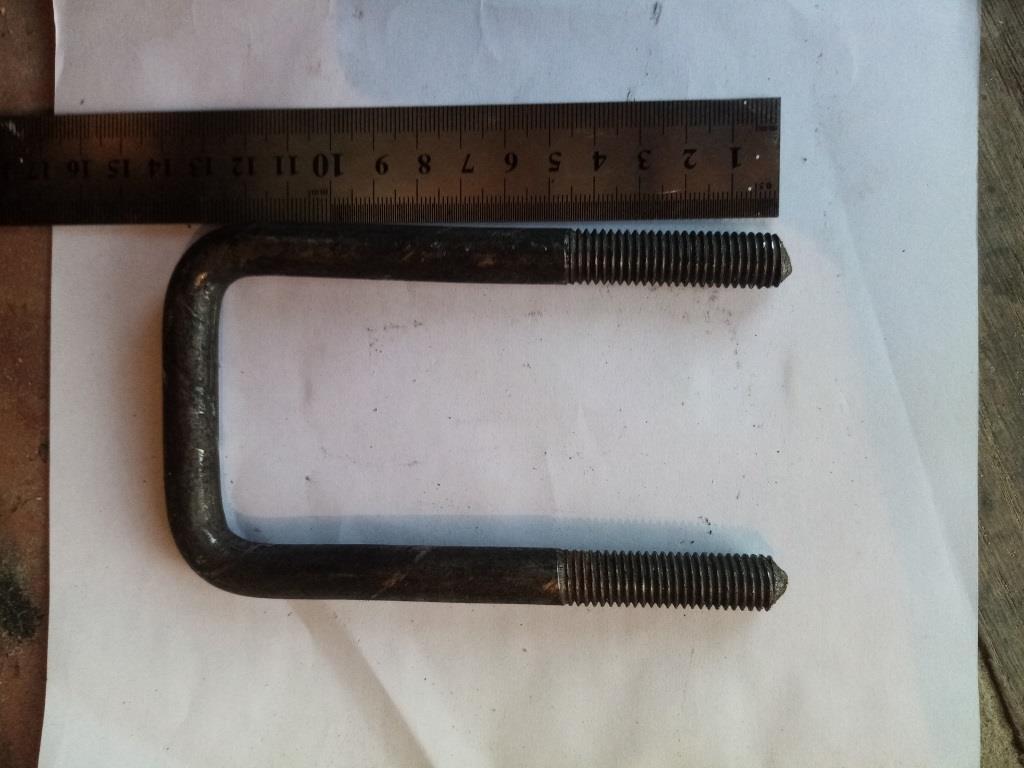 Стремянка рессоры квадрат 60 мм на легковой прицеп каленая (ID ...