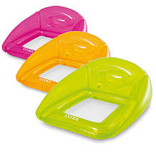 Пляжне надувне крісло з сіткою Intex 56802, 104 х 102 см топ