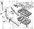 Прокладка масляного піддону Renault Trafic 2, Opel Vivaro A (2000-2014) 2.5dci, 7700857225, 4506182, фото 3