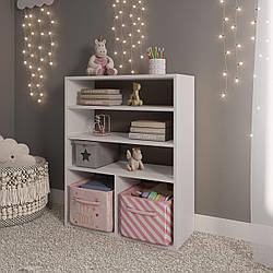 Елегантний стелаж для дітей 72 см з 5 осередками, полиця для підлоги багаторівнева для зберігання речей дитяча