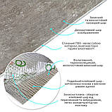 Самоклеюча вінілова плитка в рулоні сірий мармур 3000х600х2мм Глянсова SW-00001286, фото 5