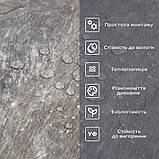 Самоклеюча вінілова плитка в рулоні сірий мармур 3000х600х2мм Глянсова SW-00001286, фото 2