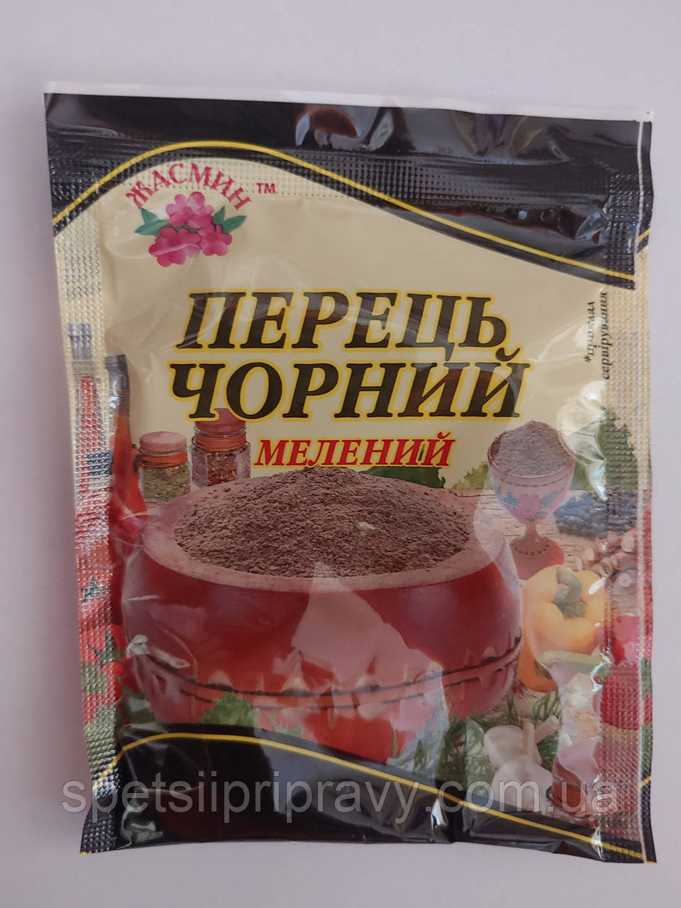 Перець чорний мелений 20 г тм "жасмін"