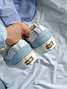 Жіночі кеди Vans KNU School Light Blue кросівки Ванс Кну низькі блакитні з сірим замша текстиль демісезон, фото 8