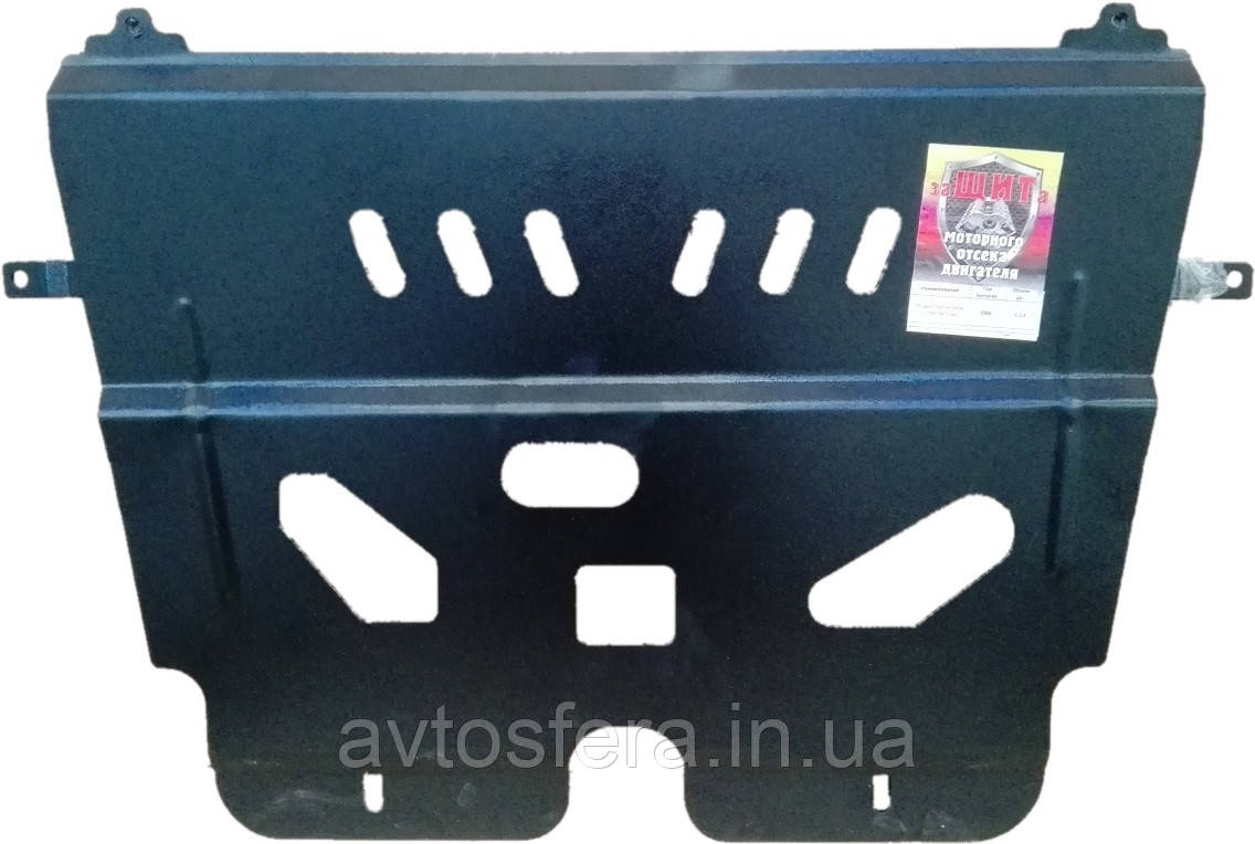 Захист двигуна та КПП Peugeot 408 / Пежо 408 (2010–2014 рр.), сталь 2 мм, арт. 099/9, ЩИТ