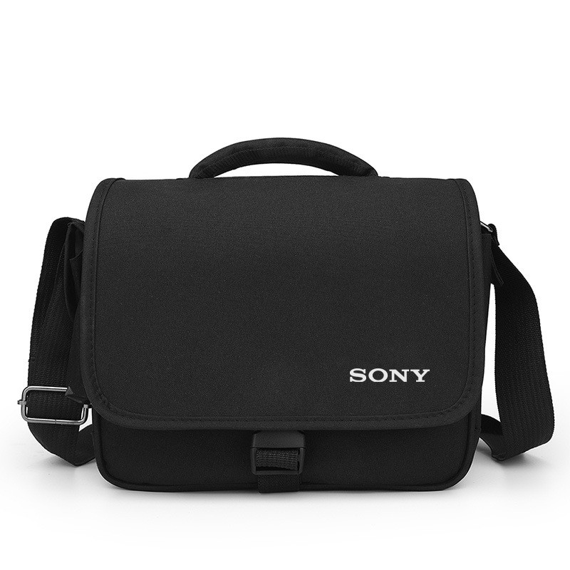 Сумка для фотоапарата Sony протиударна універсальна + дощовик, чорний колір ( код: IBF066B3 )