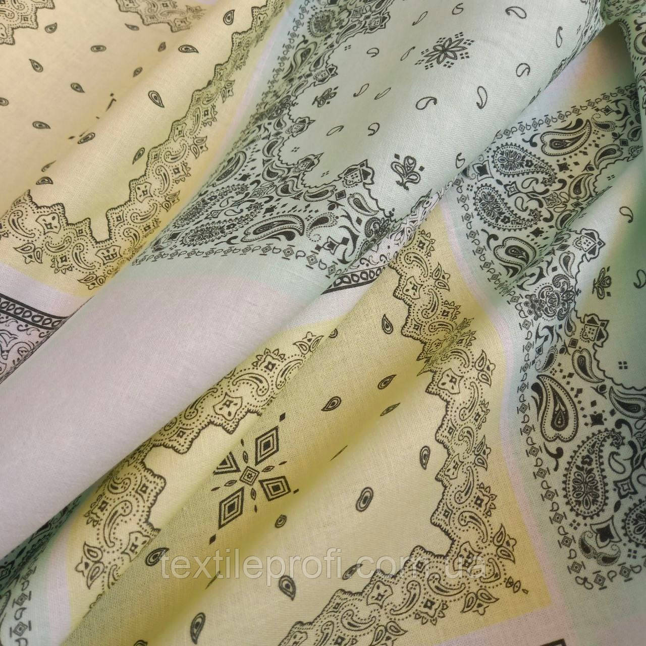 Тканина Patchwork з лляним та бавовняним складом