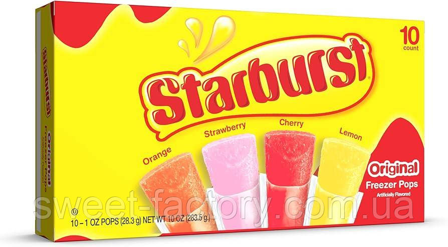 Фруктовий лід Starburst Original Zreezer Pops 283g